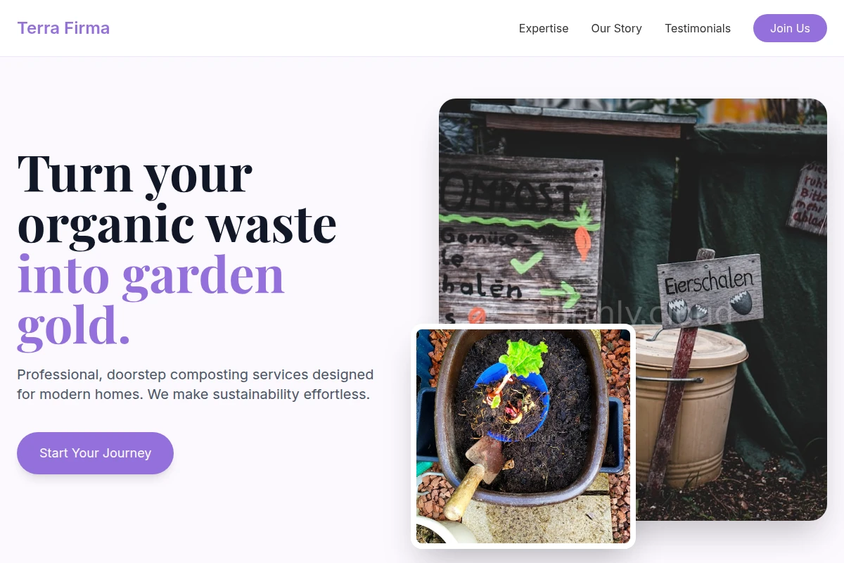 Seedling Composting