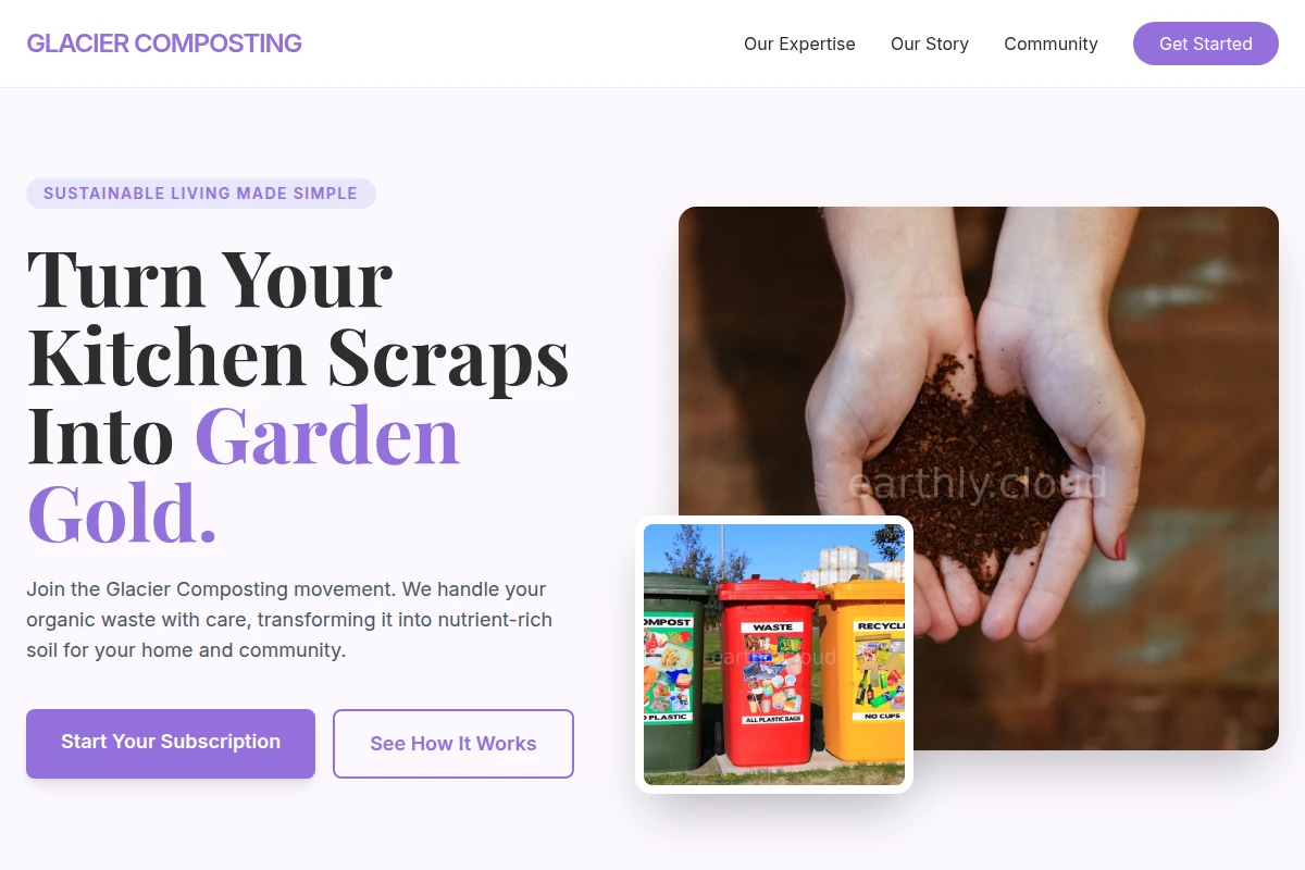 Glacier Composting