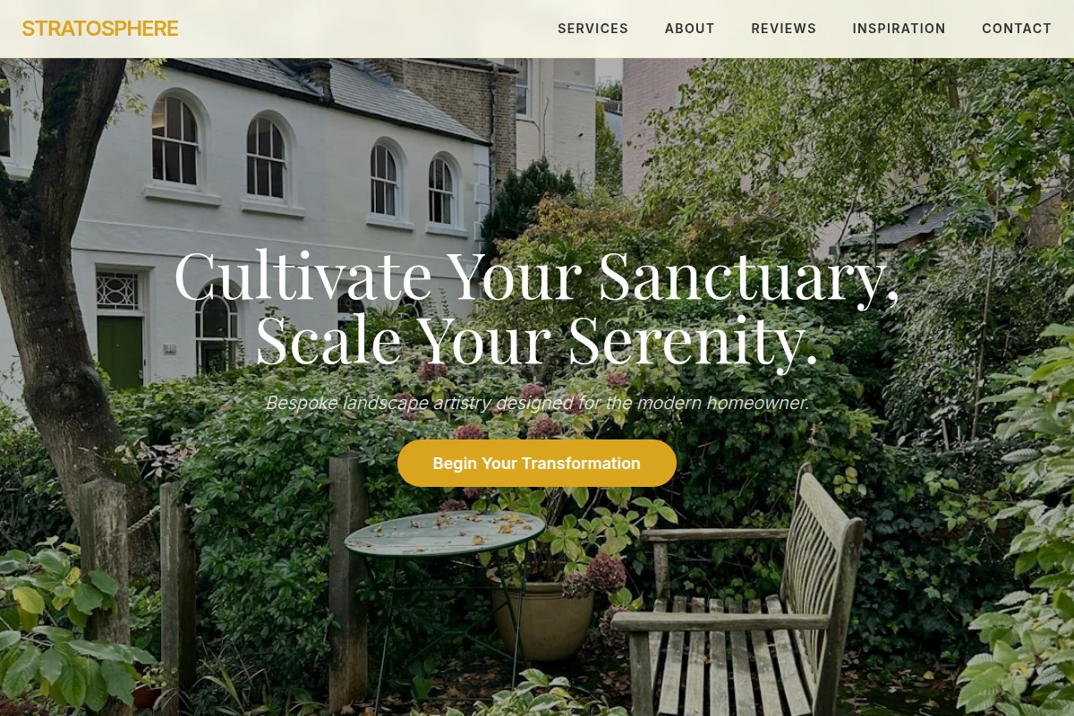 Stratosphere Garden Design