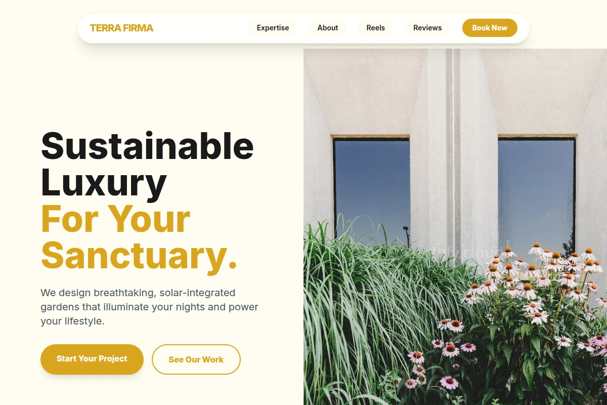 Solar Garden Design