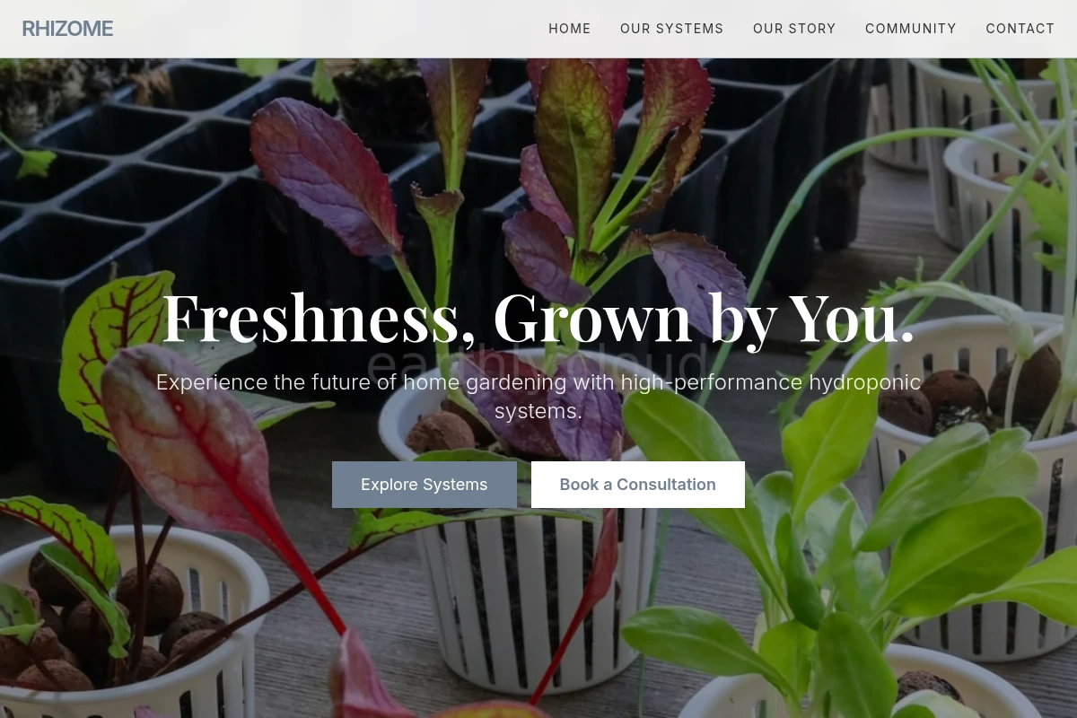 Rhizome Hydroponics