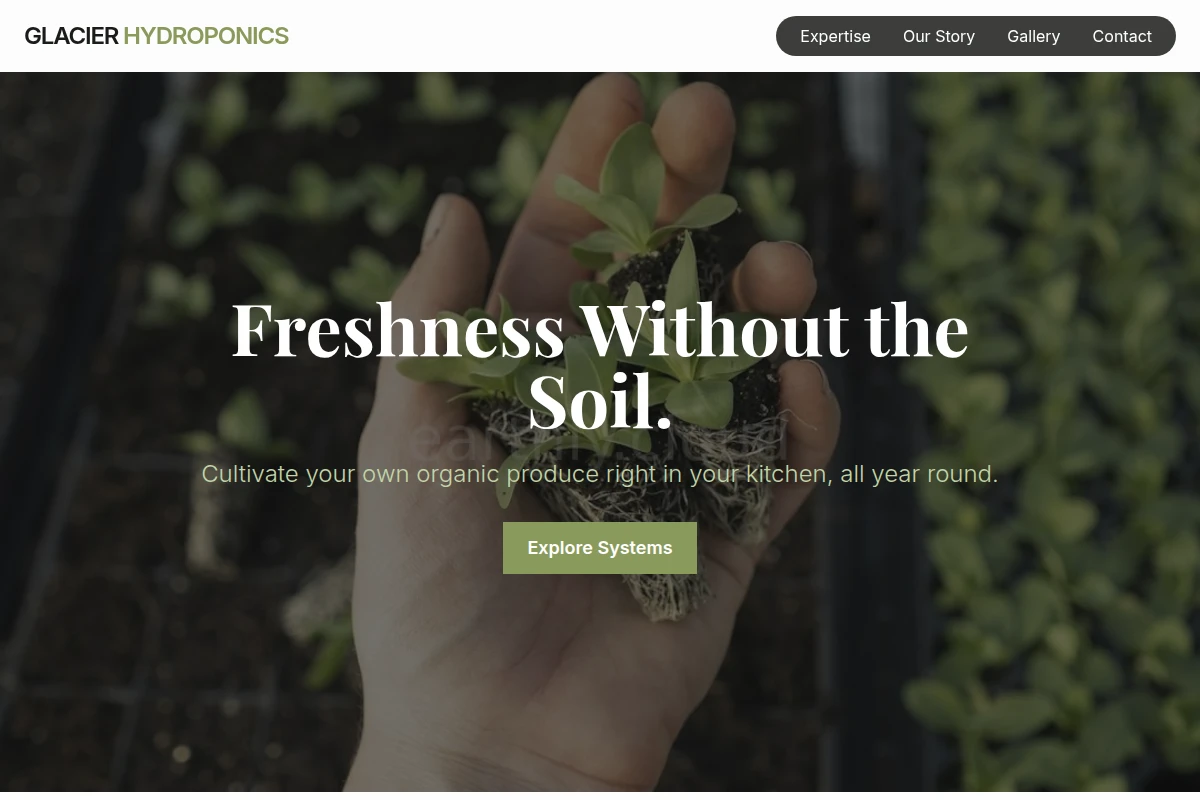 Glacier Hydroponics